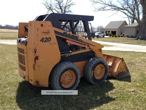 case 420 skid steer for sale|case 420 skid steer problems.